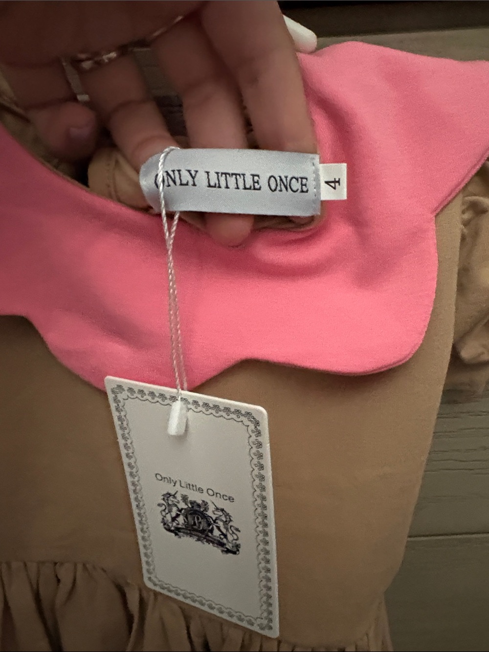 ONLY LITTLE ONCE DONUT SPRINKLE DRESS NEW 4T - Picture 3 of 3